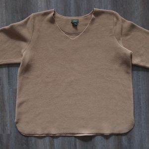 L.L. Bean polyester sweater